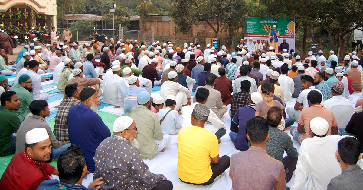 বগুড়ায় ১৭ নম্বর ওয়ার্ড জামায়াতের ইফতার মাহফিল অনুষ্ঠিত