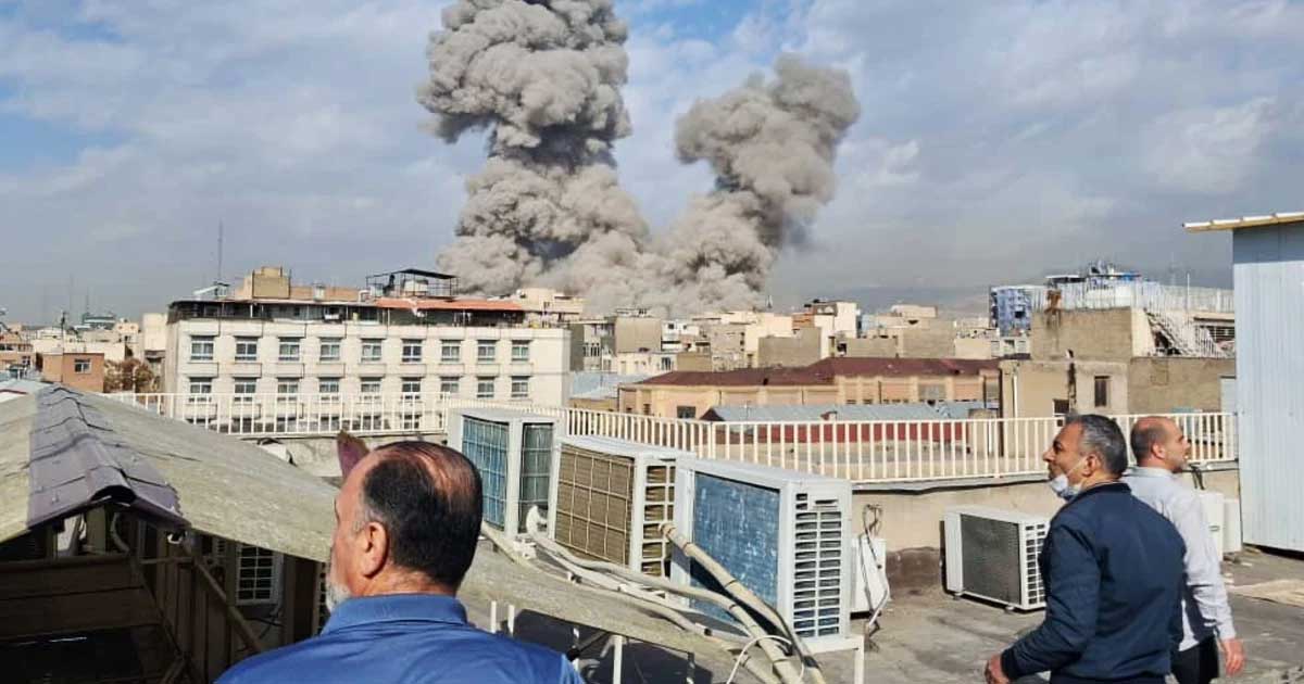 ইরানে ১২০০ বোমা নিক্ষেপের দাবি ইসরায়েলের