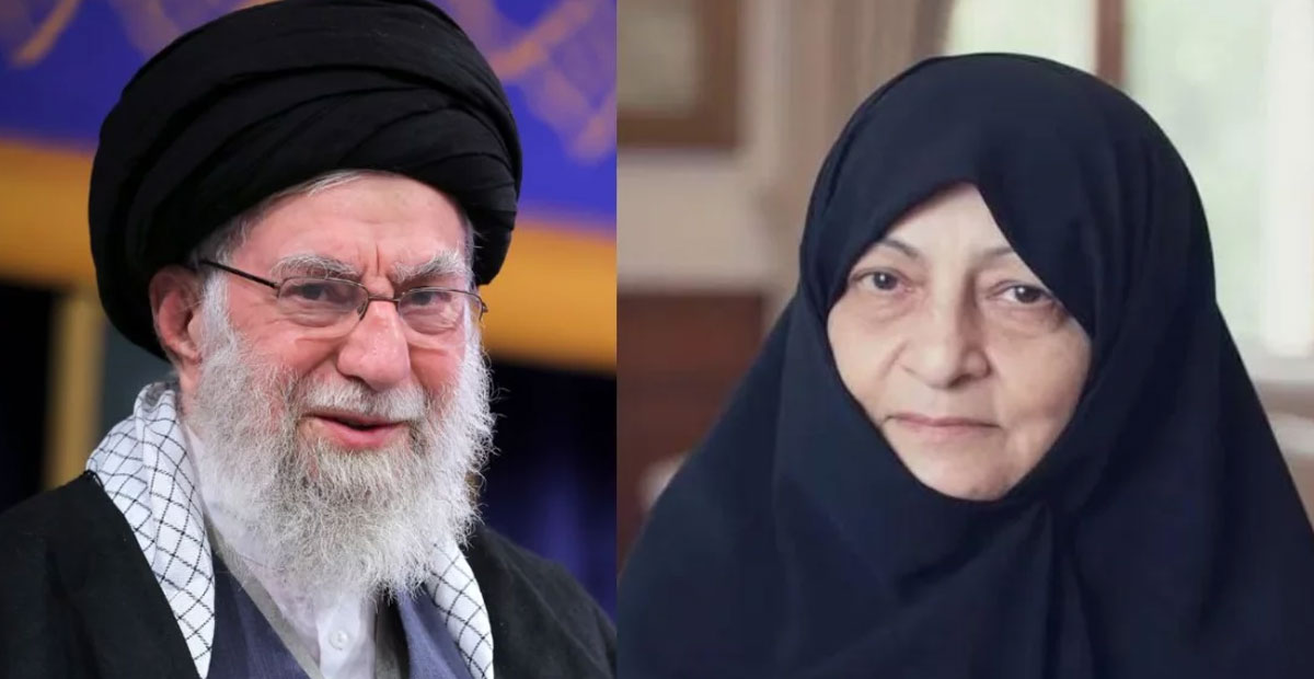 মারা গেলেন খামেনির স্ত্রী