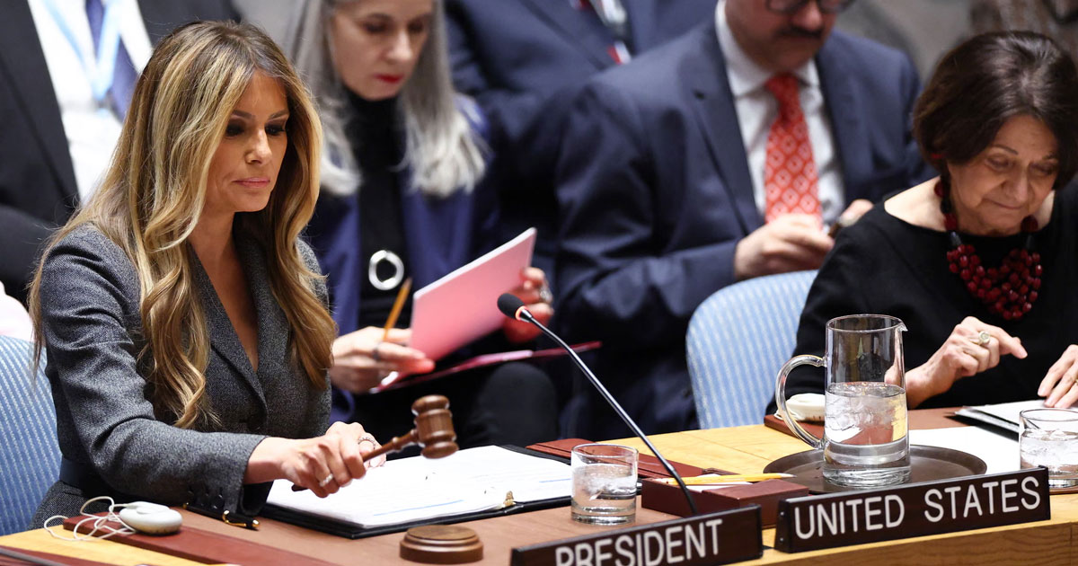 মেলানিয়া ট্রাম্পের নেতৃত্বে জাতিসংঘে শিশু শিক্ষা সংরক্ষণের আহ্বান