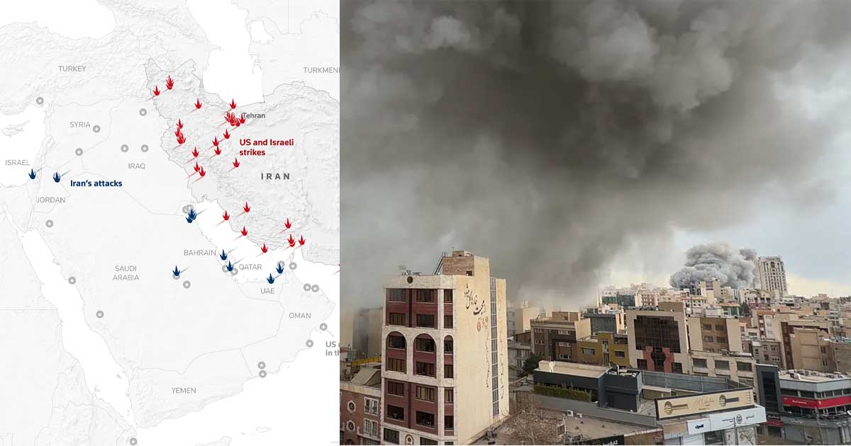 ধোঁয়া আর রক্তের মধ্যে ইরান যুদ্ধের চতুর্থ দিন, বাজারে চাপ বৃদ্ধি