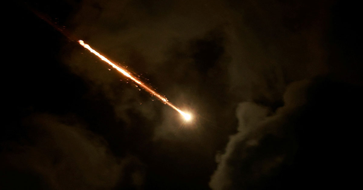 ইসরায়েলে ফের ক্ষেপণাস্ত্র নিক্ষেপ করেছে ইরান