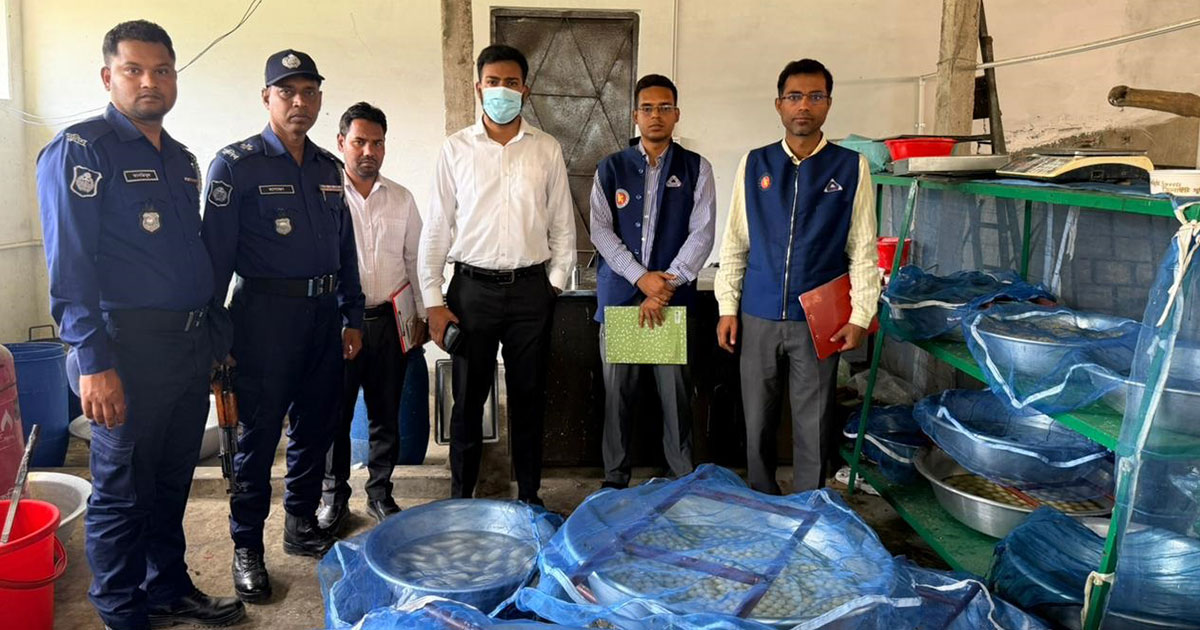 অনুমোদন ছাড়াই মিষ্টি উৎপাদন, ঝিনাইদহ সুইট হোটেলকে জরিমানা