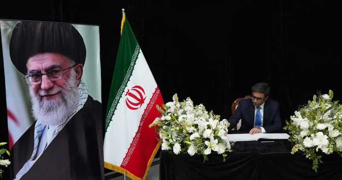 খামেনির মৃত্যুতে ভারতের শোক প্রকাশ