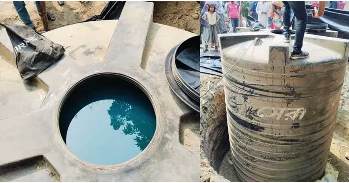 নাটোরে মাটির নিচে ১০ হাজার লিটার জ্বালানি তেল মজুত, ব্যবসায়ীকে জরিমানা