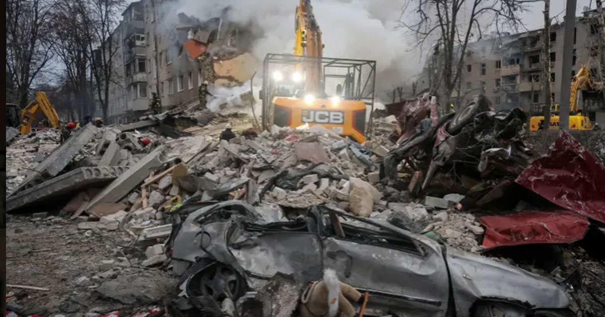 ইউক্রেনে রাশিয়ার হামলায় নিহত ১০