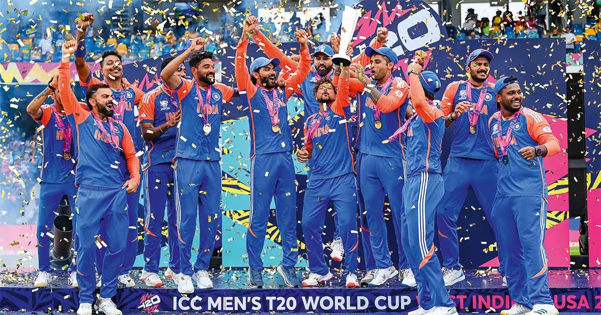 তৃতীয়বার টি–টোয়েন্টি বিশ্বকাপ জিতল ভারত, একসঙ্গে পাঁচ রেকর্ড