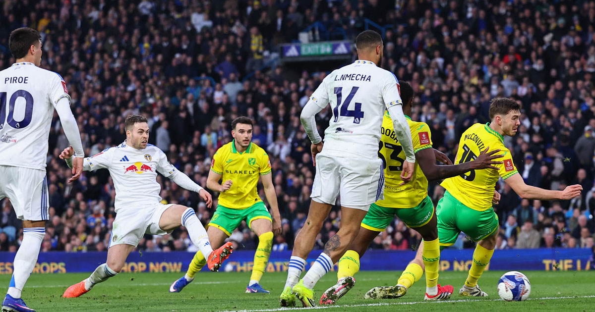 ২৩ বছর পর এফএ কাপের কোয়ার্টার ফাইনালে লিডস