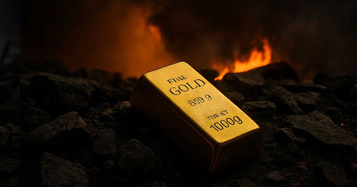 যুদ্ধের আতঙ্কে সোনায় বিনিয়োগ বাড়ছে, বাজারে নতুন রেকর্ড