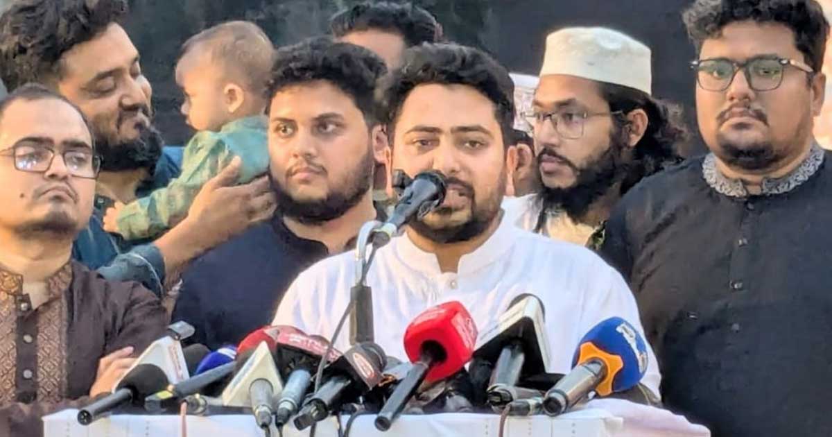 জুলাই গণ-অভ্যুত্থানই সরকারের বৈধতার ভিত্তি: নাহিদ ইসলাম