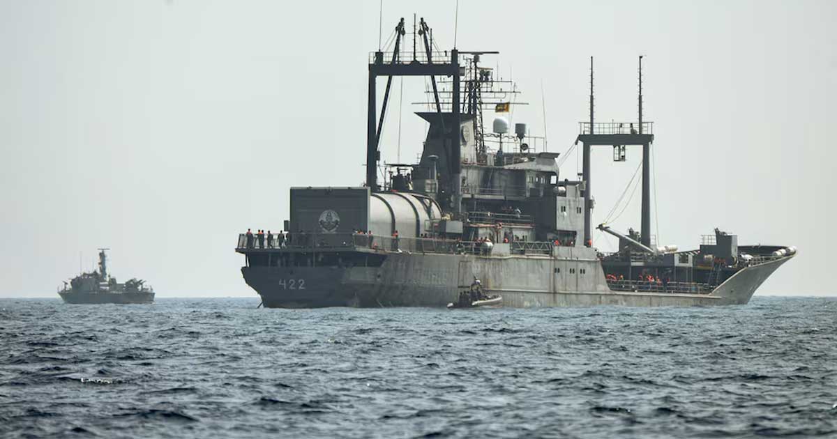 ভারত মহাসাগরে বাড়ছে তৎপরতা, শ্রীলঙ্কার কাছে ইরানি জাহাজ