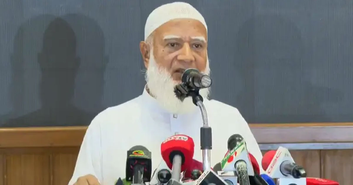 আংশিক নয়, জুলাই সনদের পুরো প্যাকেজ চাই : শফিকুর রহমান