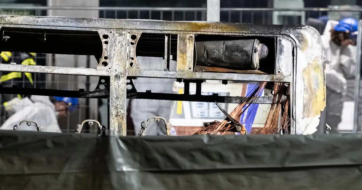 সুইজারল্যান্ডে বাসের আগুনে ছয়জন নিহত, তিনজন আহত