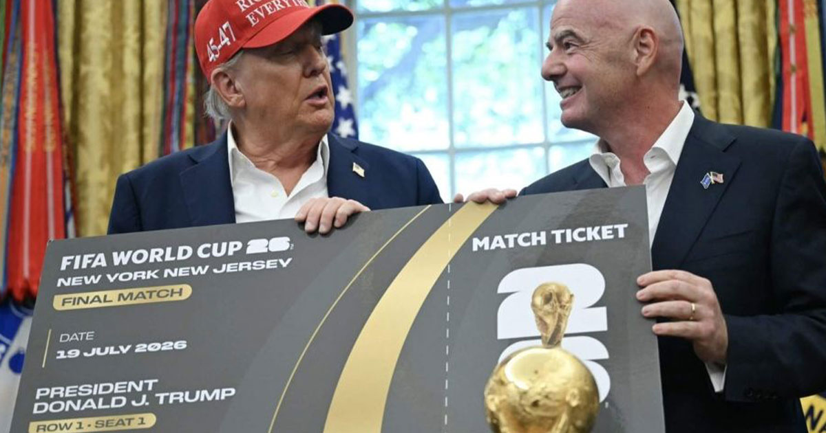 বিশ্বকাপে অংশ নিলে ইরান ফুটবল দলের নিরাপত্তা ঝুঁকিতে পড়তে পারে : ট্রাম্প