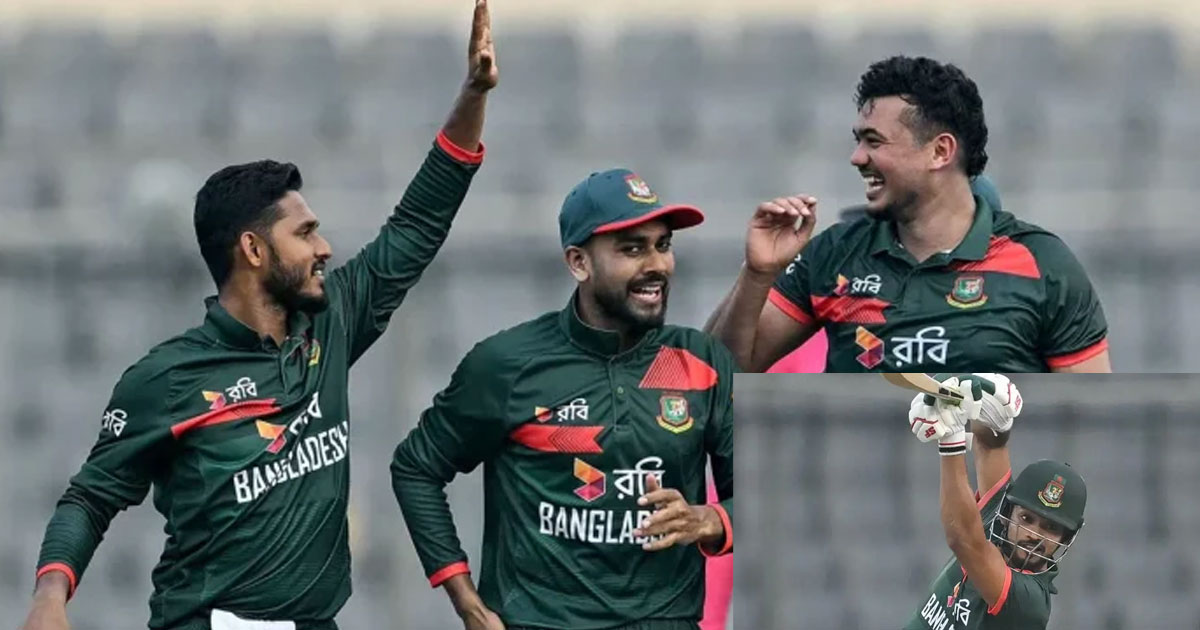 দুর্দান্ত সূচনার পরও পাকিস্তান ২৭৪ রানে অলআউট, বাংলাদেশের শুরুতেই ধাক্কা