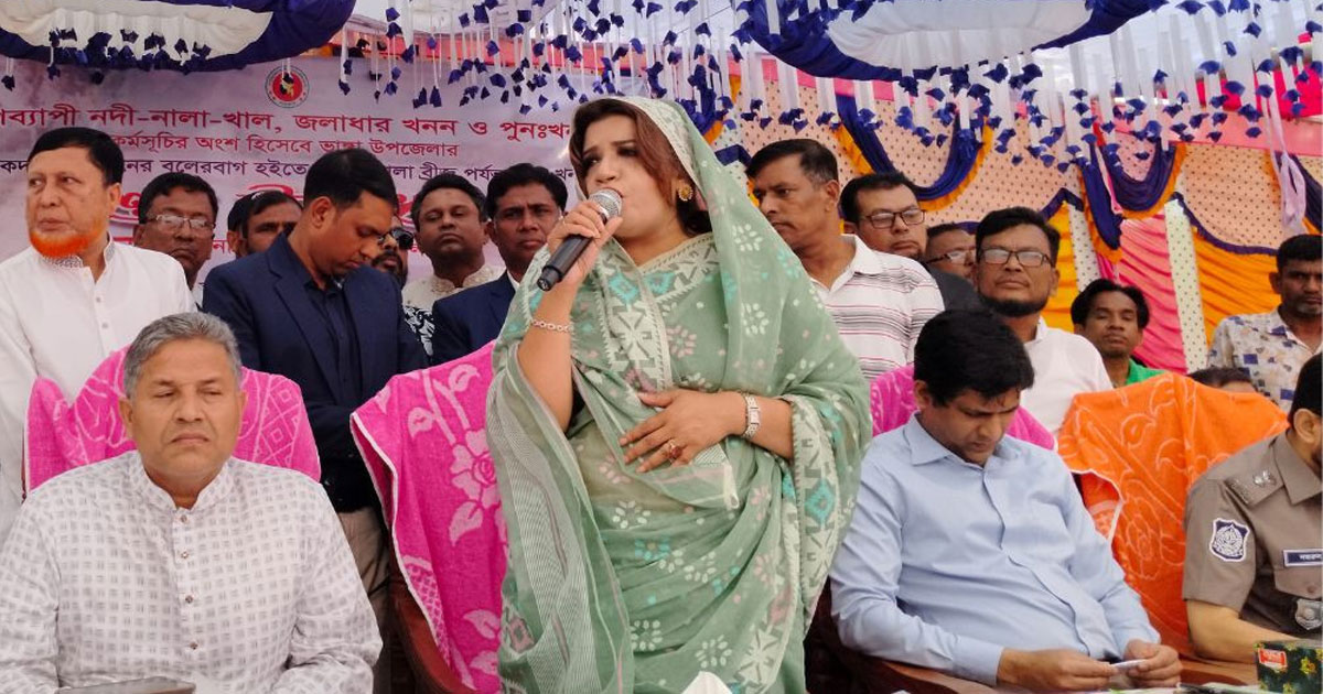খাল খনন কর্মসূচি বাংলাদেশের কৃষিতে নতুন বিপ্লব আনবে: শামা ওবায়েদ