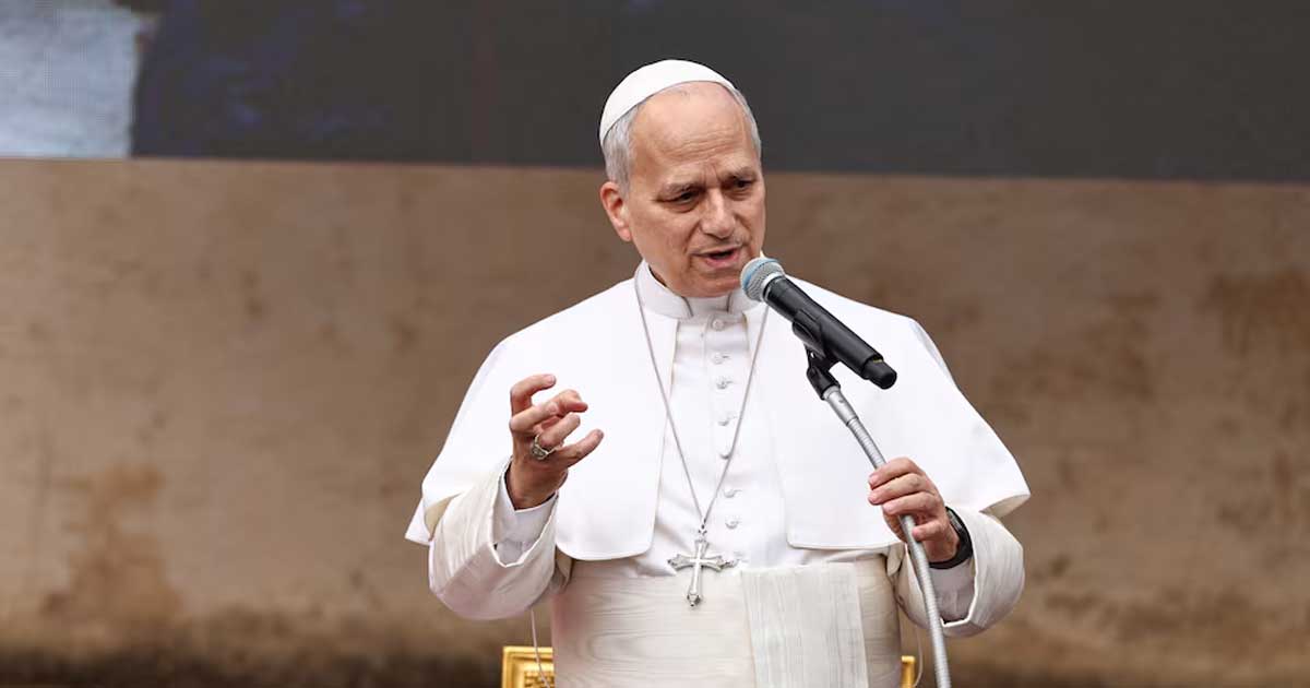 প্রচারণা নয়,যুদ্ধের ভয়াবহতা তুলে ধরতে বললেন পোপ লিও