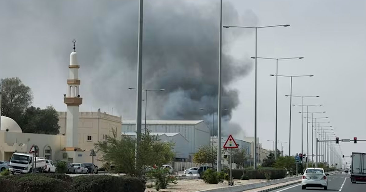 কাতার, সৌদি ও আমিরাতের জ্বালানি স্থাপনায় ইরানের  ক্ষেপণাস্ত্র হামলা