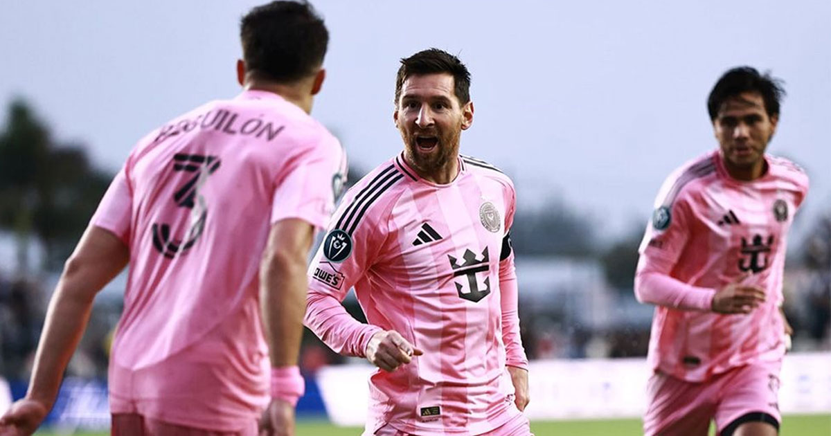 মেসির মাইলফলকের দিনে কনকাকাফে মিয়ামির বিদায়