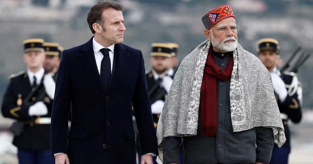মধ্যপ্রাচ্যে উত্তেজনা কমাতে কূটনৈতিক উদ্যোগ জোরদারের আহ্বান ম্যাক্রোঁ-মোদির