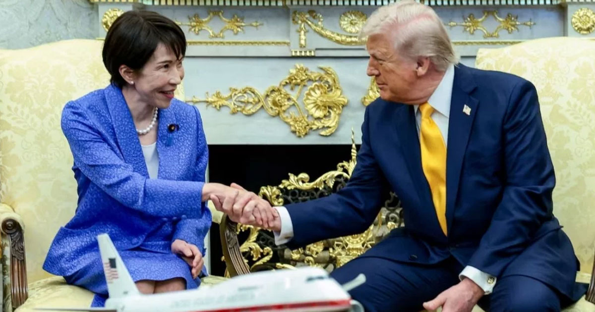 ট্রাম্পই বিশ্বশান্তি প্রতিষ্ঠা করতে পারেন: জাপানের প্রধানমন্ত্রী