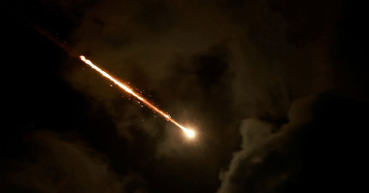 ইসরায়েলে ফের ব্যালিস্টিক মিসাইল ছুড়ল ইরান