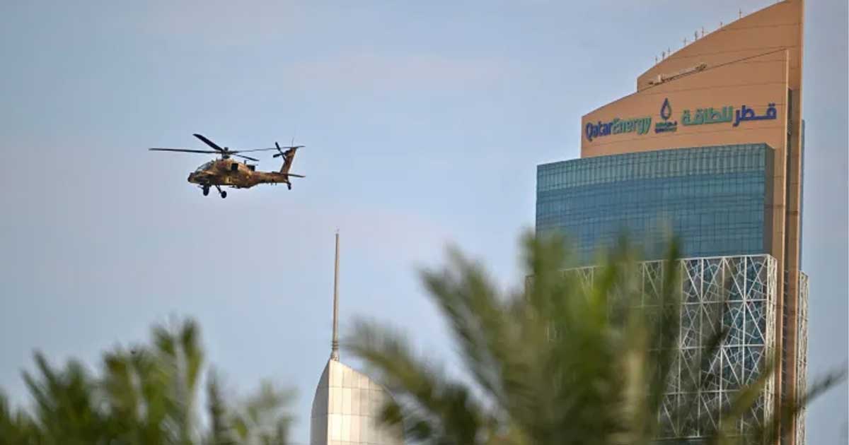 কাতারের সামরিক হেলিকপ্টার দুর্ঘটনায় ছয় জন নিহত