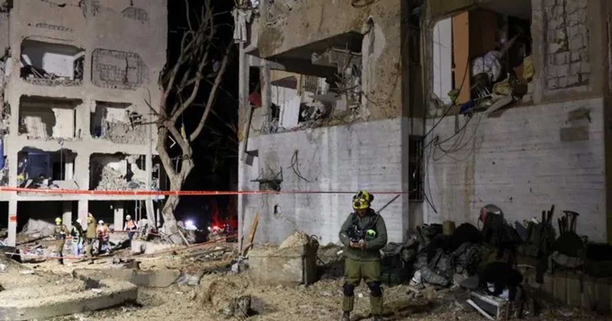 ইরানি ক্ষেপণাস্ত্র হামলায় ইসরায়েলে আহত ১৬০