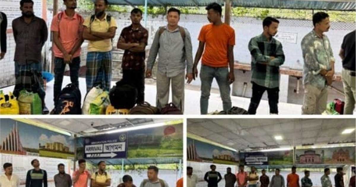 ভারতে জেল খেটে বেনাপোল দিয়ে দেশে ফিরলেন ৩৩ বাংলাদেশি
