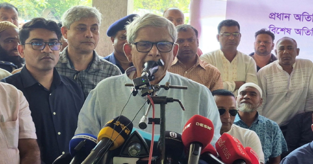 সামনে তেল ও নিত্যপণ্যের দাম বাড়ার শঙ্কা: মির্জা ফখরুল