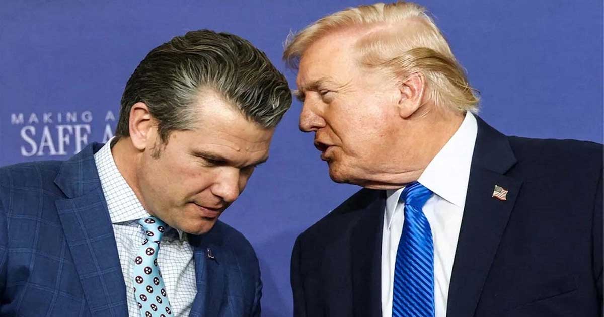 হেগসেথের উৎসাহেই ইরানে হামলা: ট্রাম্প