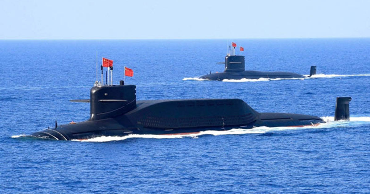 যুক্তরাষ্ট্রের বিরুদ্ধে সাবমেরিন যুদ্ধের প্রস্তুতি, বিরল মানচিত্র তৈরি করছে চীন
