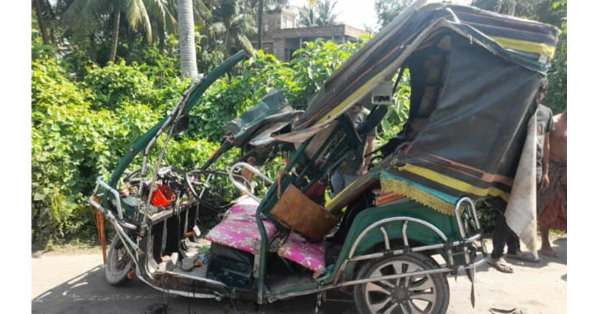 ঝিকরগাছায় ইজিবাইকের ধাক্কায় ঝরল শিশুর প্রাণ
