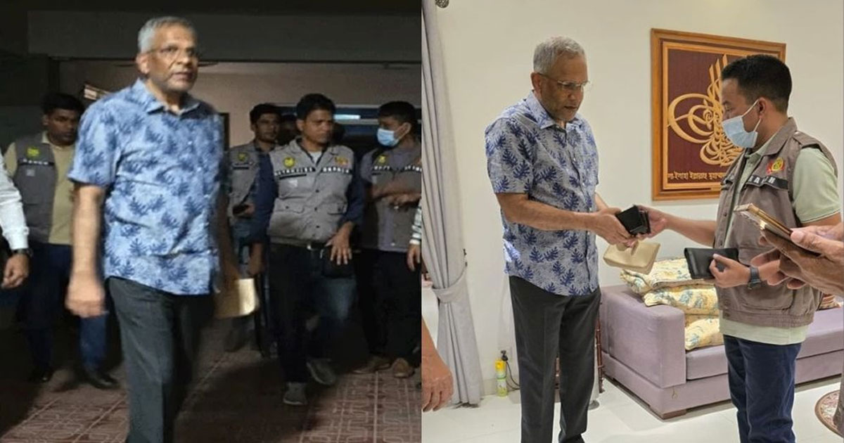 ডিজিএফআইয়ের সাবেক মহাপরিচালক মামুন খালেদ গ্রেপ্তার