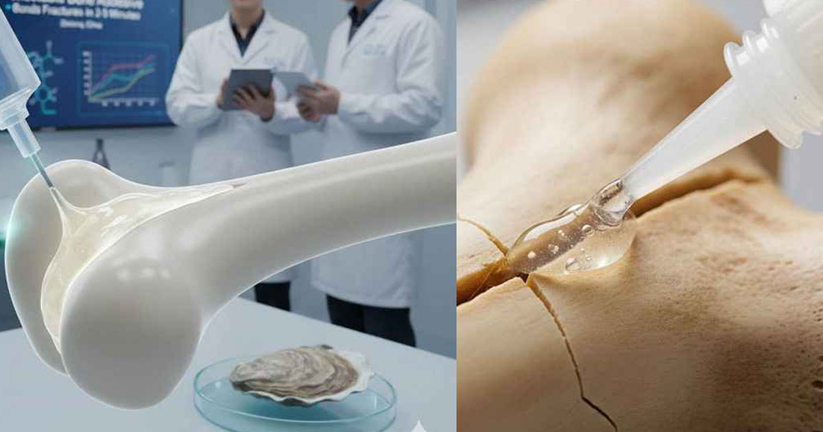 নতুন ‘বোন গ্লু’তে মাত্র ৩ মিনিটে ভাঙা হাড় জোড়া লাগবে