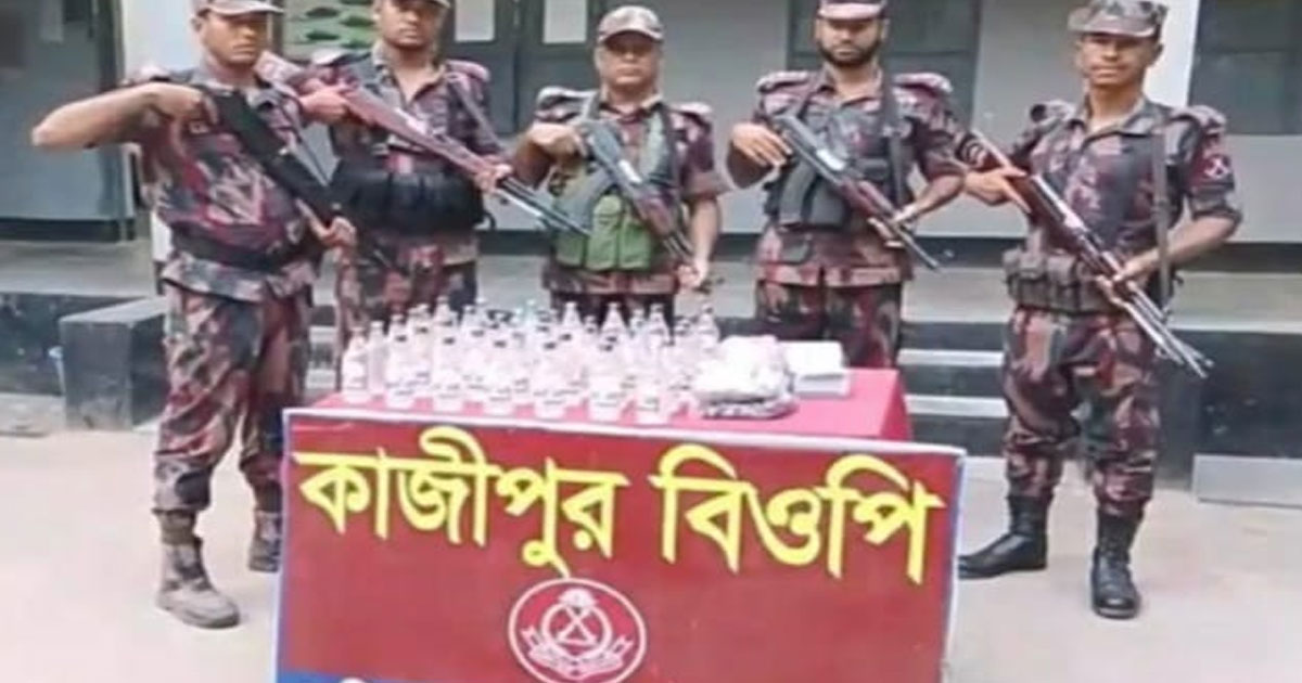কুষ্টিয়া সীমান্তে মাদকসহ চোরাচালান পণ্য উদ্ধার