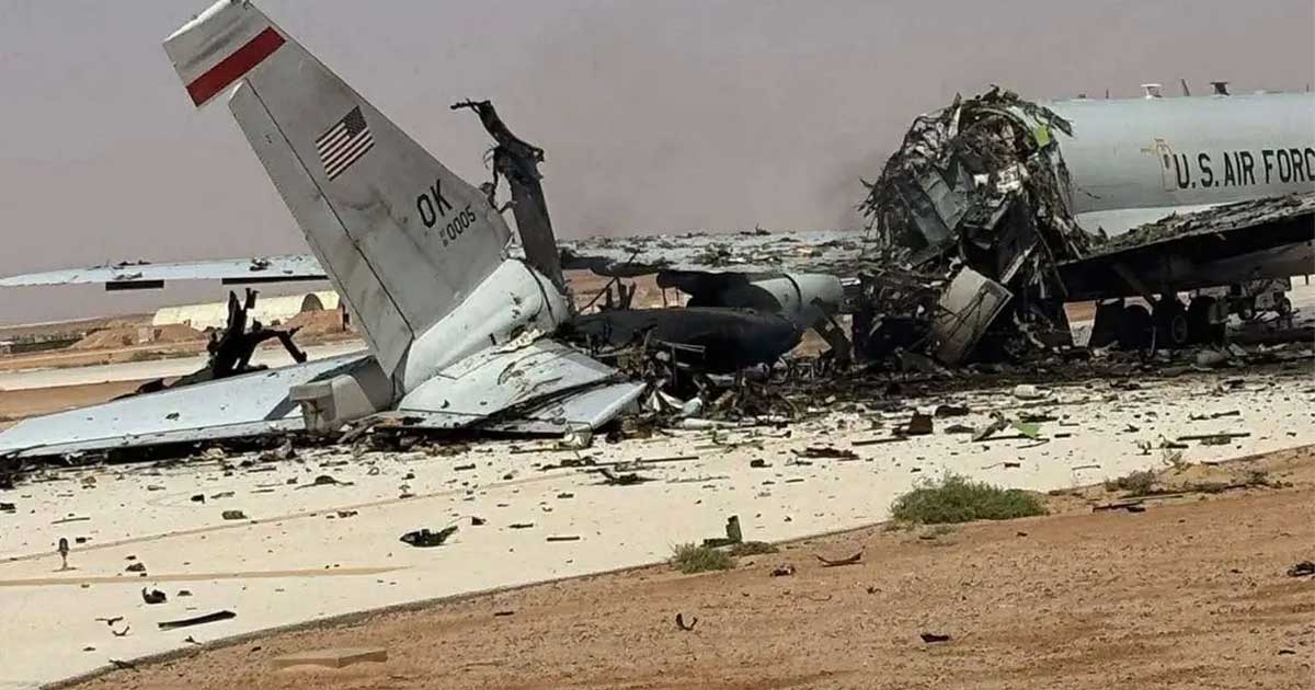 সৌদিতে হামলায় ধ্বংস যুক্তরাষ্ট্রের বিশেষ বিমান, আহত ১২ সেনা