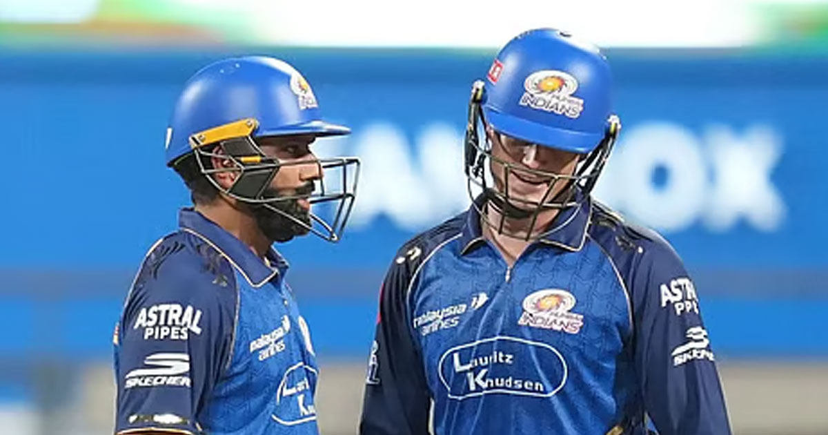 রোহিত-রিকেলটনের ঝড়ে ১৪ বছরের অভিশাপ কাটাল মুম্বাই