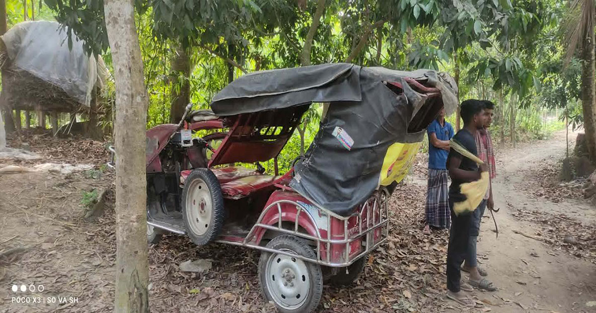 সালথায় নসিমন-ইজিবাইক মুখোমুখি সংঘর্ষে বৃদ্ধ নিহত