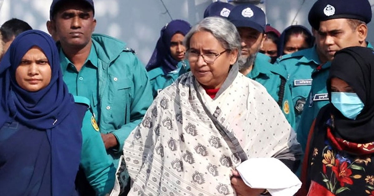 চাঁদপুরে দীপু মনিকে শোন অ্যারেস্ট দেখানো হলো তিন মামলায়