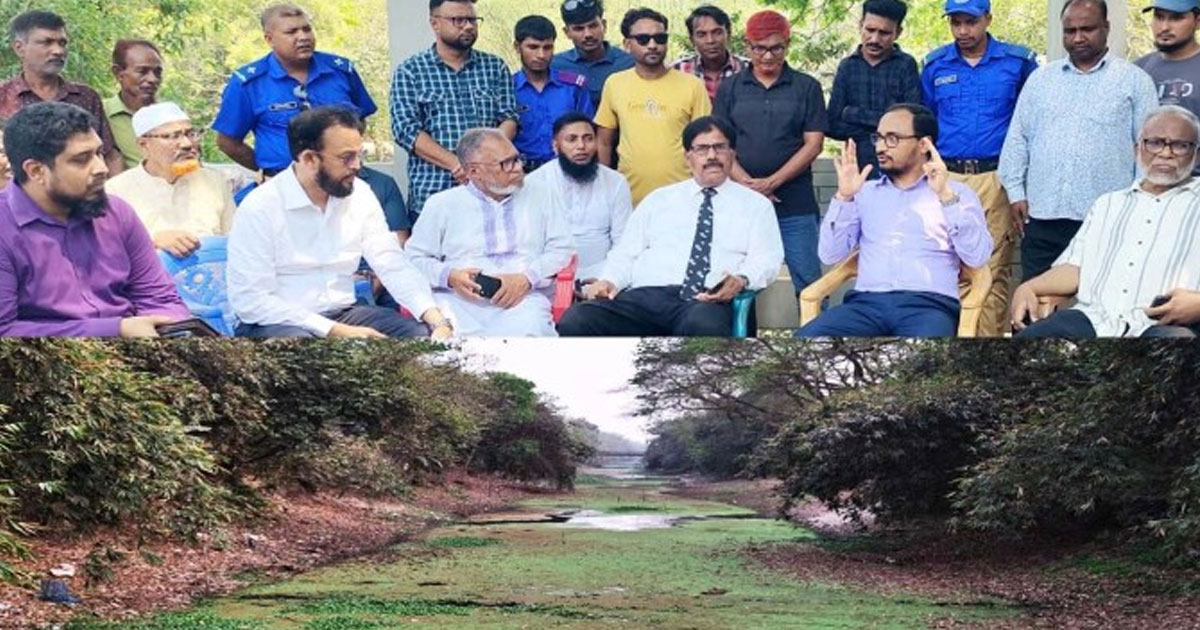 উলাশী জিয়া খাল পুনঃখনন ঘিরে উৎসবমুখর শার্শা