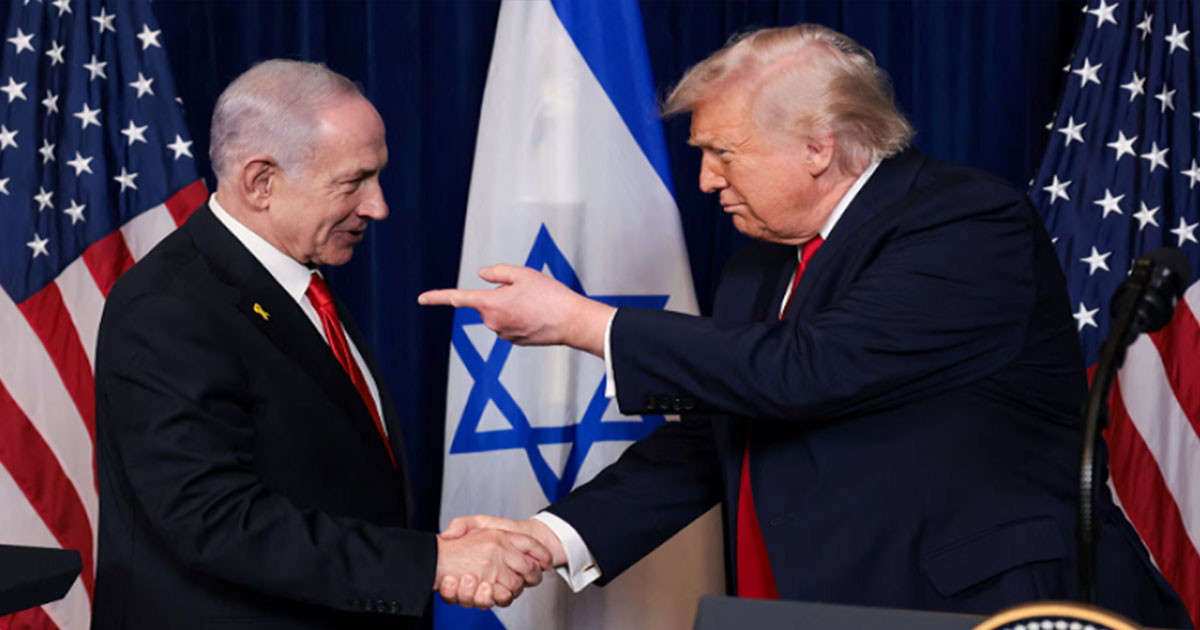 আমি যা বলব, ইসরাইল তাই করবে: ট্রাম্প