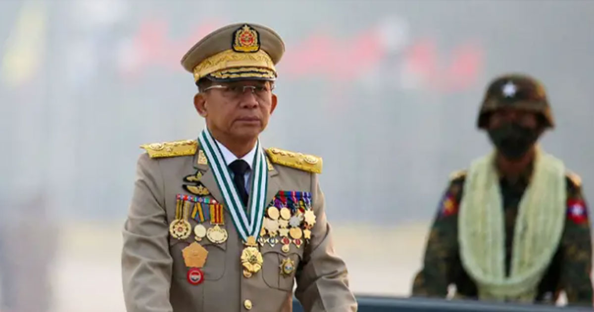 মিয়ানমারের নতুন প্রেসিডেন্ট ‘জান্তা প্রধান’ মিন অং হ্লাইং