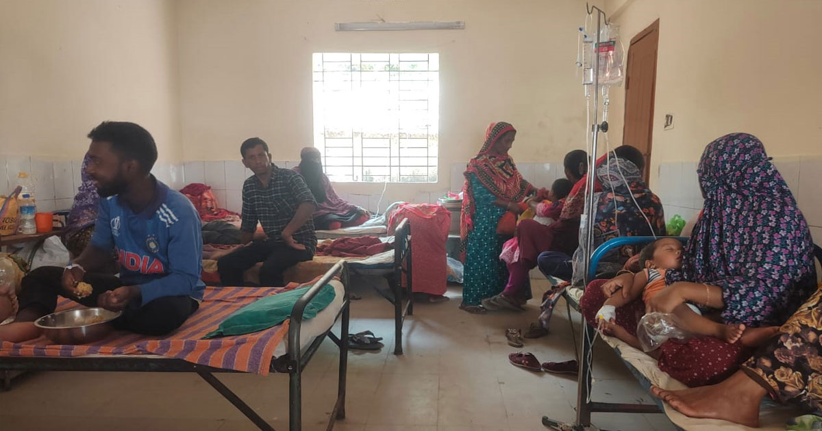 নীলফামারীতে ৭ দিনে ডায়রিয়ায় আক্রান্ত ২৪৩ জন