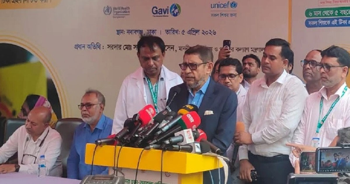 সারা দেশে ৩ মে থেকে মিলবে হামের টিকা : স্বাস্থ্যমন্ত্রী