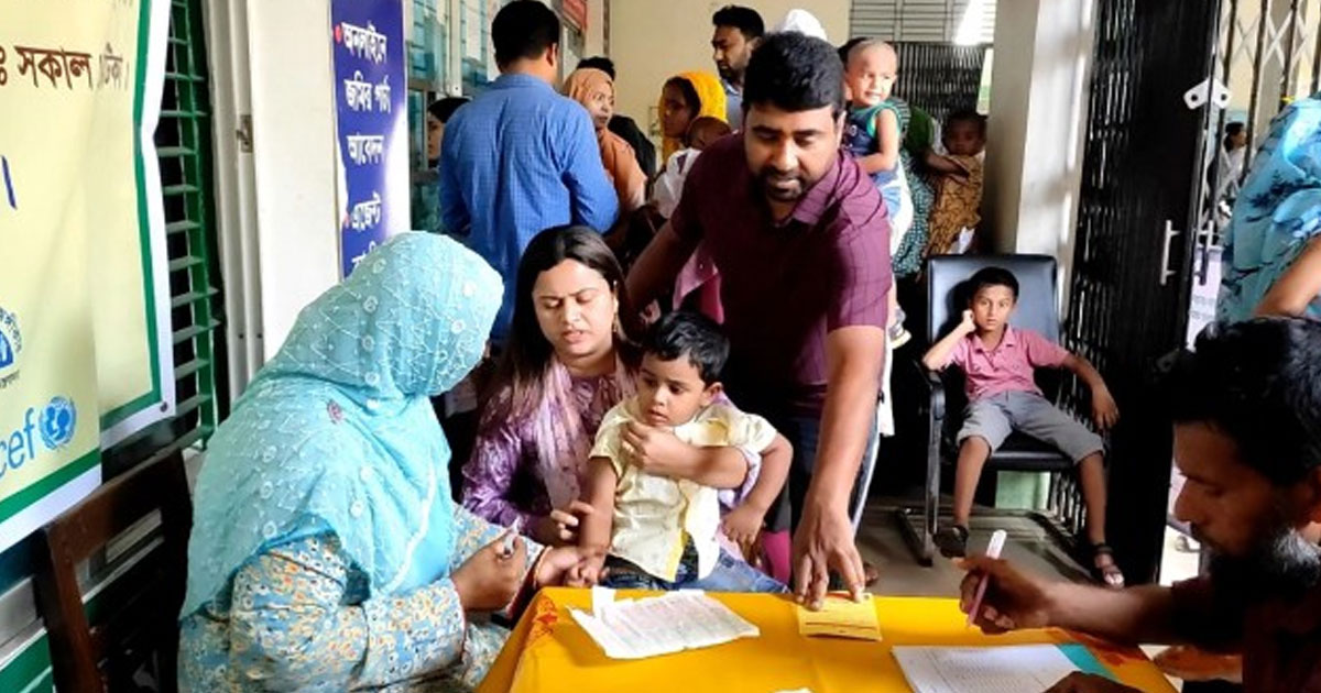 যশোরে হামের জরুরি টিকাদান শুরু