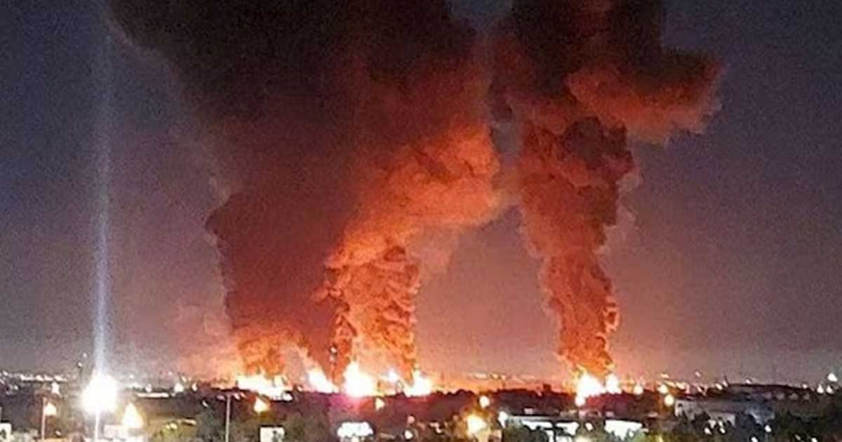সৌদি আরবে পেট্রোকেমিক্যাল কমপ্লেক্সে ইরানের হামলা