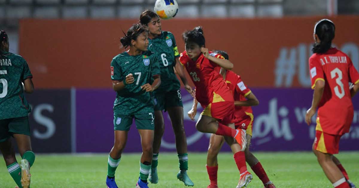 ভিয়েতনামের কাছে হেরে স্বপ্নভঙ্গ বাংলাদেশের মেয়েদের