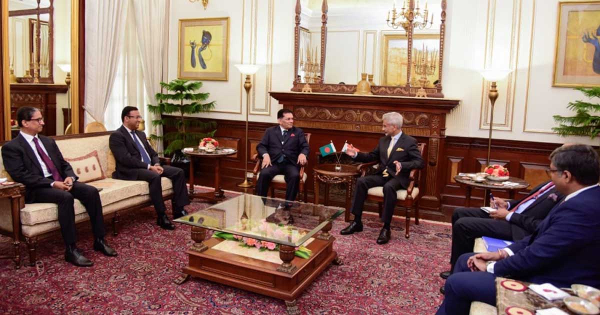 খলিলুর রহমানের সঙ্গে সাক্ষাৎ শেষে জয়শঙ্করের বার্তা