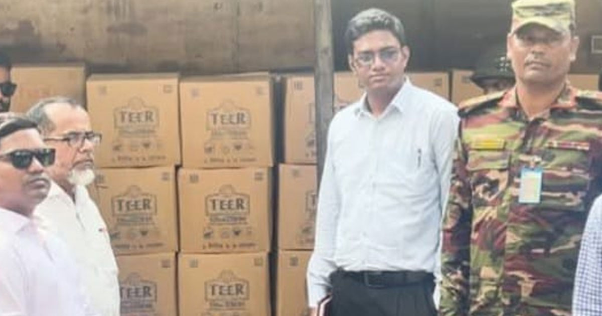 কুষ্টিয়ায় অবৈধভাবে ভোজ্য তেল মজুত